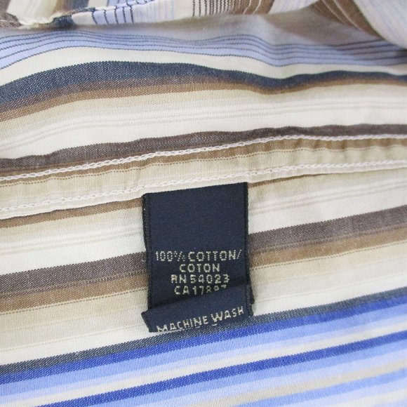 Banana Republic Career Casual Striped Shirt - Picture 6 of 6